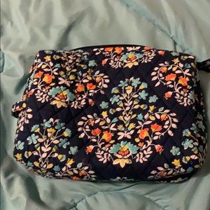 Vera Bradley large cosmetic bag